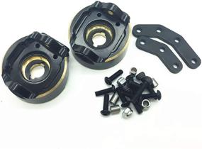 img 2 attached to Улучшите производительность с руками рулевого управления Treal Brass Front Steering Blocks Knuckles для Element Enduro Sendero и Trailrunner IFS (черные, 2 штуки)