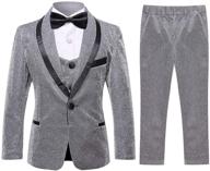 👔 tuxedo festive blazer for wedding boys' clothing - suits & sport coats logo