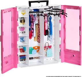 img 1 attached to 👗 Barbie Fashionistas Ultimate Closet Accessory: Organize and Elevate Your Doll's Style!