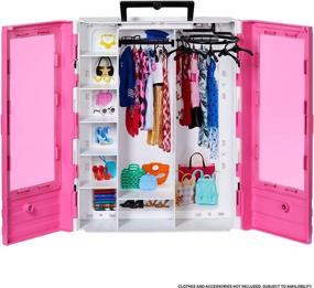 img 4 attached to 👗 Barbie Fashionistas Ultimate Closet Accessory: Organize and Elevate Your Doll's Style!