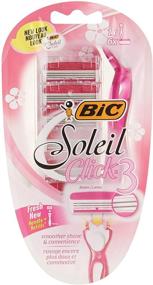 img 3 attached to BIC Simply Soleil Click Women's Disposable Razor, Pink, 12 Pack - Smooth and Convenient Shaving Solution for Women