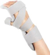 🖐️ lifevv stroke hand splint - resting hand splint night wrist and thumb immobilizer support for pain, tendinitis, sprain, fracture, arthritis, dislocation (right) logo