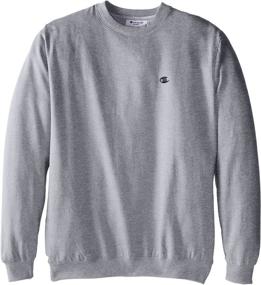 img 4 attached to Champion Big Tall Fleece Sweatshirt X Large Men's Clothing in Active