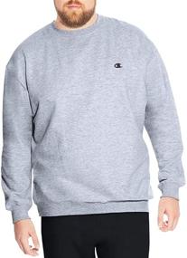 img 1 attached to Champion Big Tall Fleece Sweatshirt X Large Men's Clothing in Active