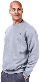 img 2 attached to Champion Big Tall Fleece Sweatshirt X Large Men's Clothing in Active