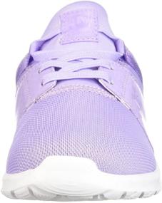 img 3 attached to 👟 Lilac Girls' DC Heathrow Skate Shoes