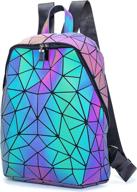 🎒 eye-catching geometric backpacks: holographic, reflective, and irredescent! логотип