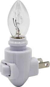 img 2 attached to 🔌 Pack of 4 Creative Hobbies Plug-in Night Light Modules, White Color, with 4 Watt Bulb - Ideal for Crafting DIY Decorative Night Lights