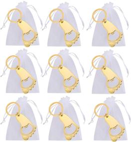 img 1 attached to Layseri Footprint Keychain Decoration Wedding
