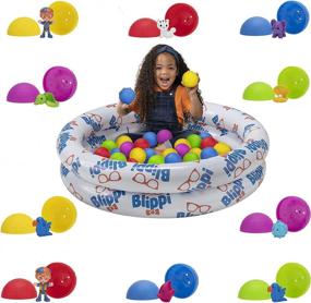 img 4 attached to 🎈 Blippi Adventure: Fun-filled Inflatable Accessories for Thrilling Playtime