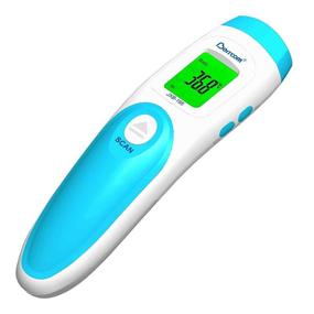 img 4 attached to Berrcom JXB-195 Non-Contact Thermometer (White) – AAA Batteries Not Included