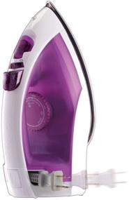 img 3 attached to Powerful and Versatile: Panasonic NI-E660SR Dry and Steam Iron in MEDIUM, White/Purple