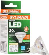 💡 led mr16 dimmable flood light bulb, sylvania 78233 логотип