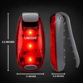 img 2 attached to UMISHI LED Safety Light (6 Pack): Enhance Visibility for Runners, Cyclists, Pets, and Strollers - Essential Reflective Gear!