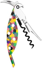 img 2 attached to Alessi Parrot Sommelier Style Corkscrew Multi Color