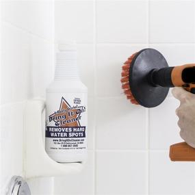 img 2 attached to 🧹 Efficient Tile Cleaning with Bring It On Cleaner Water Spot Remover Plus 2 Drill Brushes: Effective Drill Scrub Brush Attachment for Deep Cleaning (32 oz)