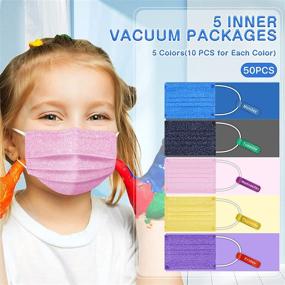 img 2 attached to 🚸 Safe & Colorful Childcare Products: Individually Disposable Occupational Health & Safety Items for Children