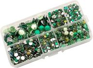 summer ray green rhinestone collection storage logo