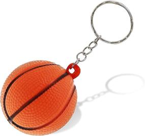 img 1 attached to Basketball Party Favors Mini Keychains