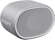 sony srs-xb01 compact portable bluetooth speaker: loud portable party speaker - built in mic for phone calls bluetooth speakers - gray- srs-xb01 logo