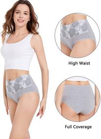 img 3 attached to HAVVIS Underwear Breathable Panties Multipack Women's Clothing