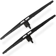 🚗 autoboo 76730-sza-a02 rear windshield wiper blade replacement for honda pilot 2009-2015 - set of 2, 14-inch rear wiper blades logo