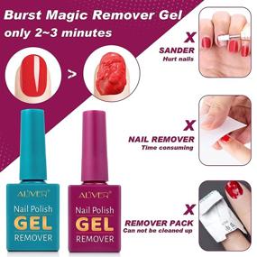 img 2 attached to Magic Gel Nail Polish Remover - 2 Pack, Professional Formula, Quick & Easy Removal, No Foil or Wrapping Needed, Soak-Off in 3-5 Minutes, 15ml