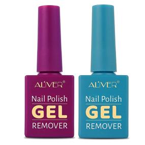 img 4 attached to Magic Gel Nail Polish Remover - 2 Pack, Professional Formula, Quick & Easy Removal, No Foil or Wrapping Needed, Soak-Off in 3-5 Minutes, 15ml