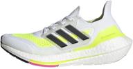 👟 primeblue white girls' adidas unisex youth ultraboost shoes & athletic footwear logo