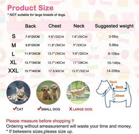 img 3 attached to 🐾 HYLYUN 2 Pack Puppy Pajamas - Cats Onesie Soft Dog Pajamas Cotton Puppy Rompers Pet Jumpsuits Cozy Bodysuits for Small Dogs and Cats" - Revised: "HYLYUN 2-Pack Soft Dog Pajamas - Cats Onesie Cotton Puppy Rompers Pet Jumpsuits Cozy Bodysuits for Small Dogs and Cats