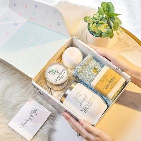 img 3 attached to Women's Spa Wine Tumbler Holiday Gift Box - Christmas Care Package - Thoughtful Get Well Soon Gifts for Women – Surprise Secret Santa Gifts – Birthday Gift Baskets for Mom, Sister, and Best Friend.