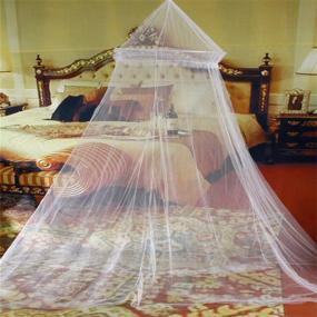 img 2 attached to DAYSTART Mosquito Curtain Netting Camping Bedding for Bed Canopies & Drapes