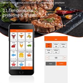 img 2 attached to Thermometer Wireless Roaprobe Bluetooth Grilling