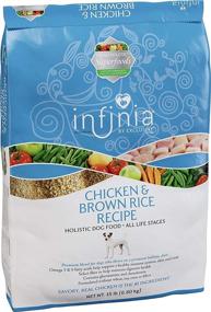 img 1 attached to Полное название продукта на русском языке: "Подкормка для птицы Pmi Nutrition Infinia с курицей, коричневый