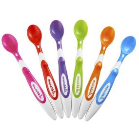 img 2 attached to Soft-Tip Infant Spoons - 12 🥄 Piece Munchkin Set for Optimal Feeding Experience