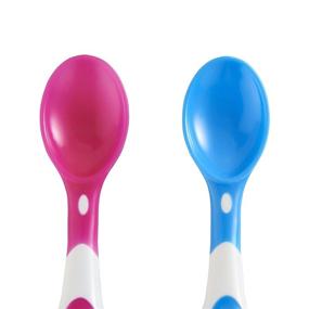 img 1 attached to Soft-Tip Infant Spoons - 12 🥄 Piece Munchkin Set for Optimal Feeding Experience