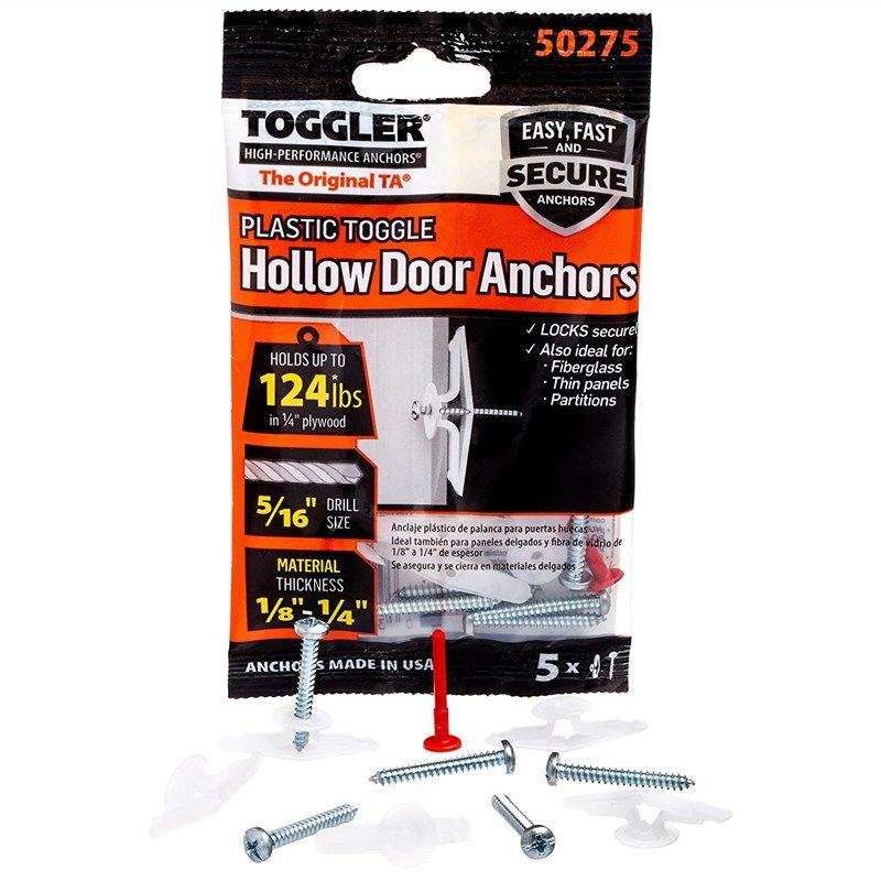 toggler toggle hollow door polypropylene fastener 로고