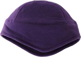 img 2 attached to 🧢 LLmoway Windproof Skull Cap with Ear Flaps - Soft Warm Fleece Beanie Hat for Winter