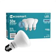 💡 ecosmart daylight dimmable 600 lumen equivalent: energy-efficient lighting for any room logo