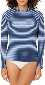 img 4 attached to 👚 UPF 50+ Long-Sleeve Rash Guard for Women by Amazon Essentials