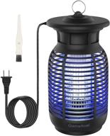 🪰 bug zapper electric mosquito killer - outdoor and indoor insect fly traps uv insect catcher insect killer gnats pest attractant trap - for home patio backyard (round) logo