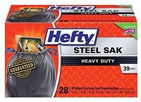 img 1 attached to Hefty E24530 Trash Bag 39-Gallon Draw: Sturdy and Convenient Waste Solution!