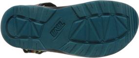 img 1 attached to 👟 Teva Sport Sandal Indigo Unisex Shoes - Ideal for Boys' Sandals