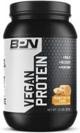 🍉 bare performance nutrition vegan protein: watermelon & pumpkin, pea protein blend - naturally sweetened & flavored (27 servings, peanut butter cookie) logo