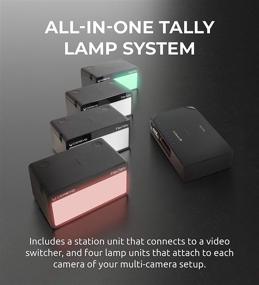 img 3 attached to 🎥 Cerevo FlexTally Multi-Camera Tally Light System - Беспроводное/Серийное соединение - 1 станция для видеопереключателей и 4 ламповых блока на камеру.