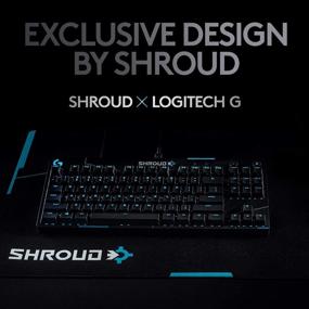 img 3 attached to 🎮 Logitech G PRO X Shroud Edition: Эргономичная игровая клавиатура для профессиональной производительности