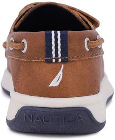 img 1 attached to 👞 Nautica Teton Тан Лоферы - Детская обувь для мальчиков дошкольного возраста
