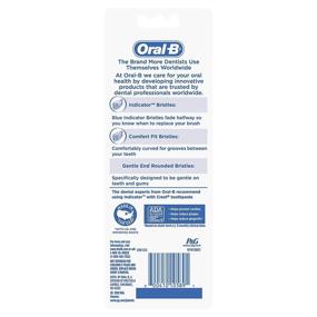 img 3 attached to Oral-B Indicator Contour Clean Toothbrushes, 4 🦷 Count (Medium), Extra Value Pack – Color Options Available