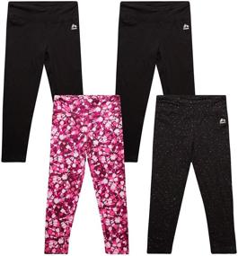 img 4 attached to 💃 RBX Girls Active Leggings: Performance Girls' Leggings for Enhanced Comfort and Style