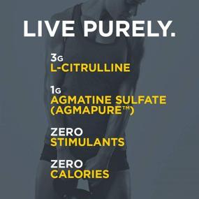 img 2 attached to 🌈 Purbolics Pump: Enhanced Nitric Oxide Boost, Amplified Power & Strength Formula, 1g Agmapure, 3g L-Citrulline, Stimulant-Free NO Stimulator, 30 Servings (Rainbow Candy)